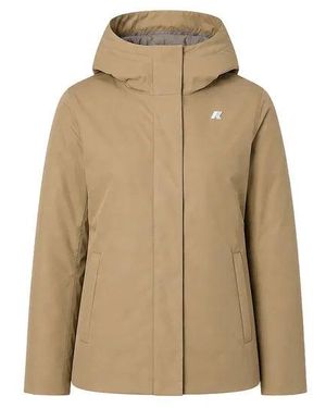 K-Way Chaqueta Lil Twill Soft Beaver - Neutro