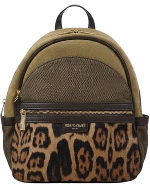 Roberto Cavalli Mochila Mochilero - Gris