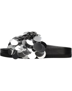 Rabanne Sandalias Negras - Negro