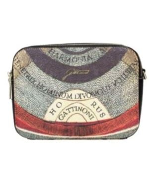 Gattinoni Planetarium Squared Crosb Bag - Gray