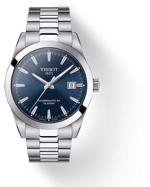 Tissot Hombre Gentleman Powermatic 80 Silicium T1274071104100 - Metálico