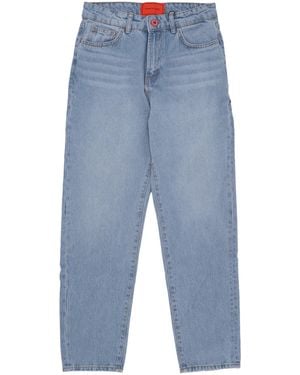Vision Of Super Jeans Skull Print Denim - Blauw