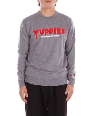MC2 Saint Barth Knit Her0005 03427I 15 Heron Light Yuppies - Gray