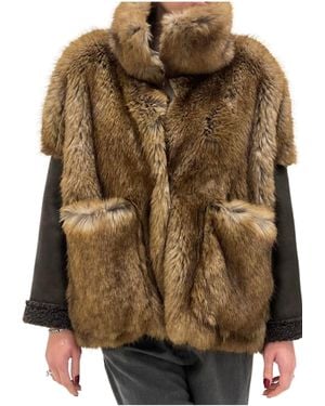 Souvenir Clubbing Frau Lederarmband - Braun