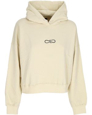 Propaganda Sudadera Con Capucha Corta Y Ligera Para Mujer Con Capucha Y Logo W Bordado - Neutro
