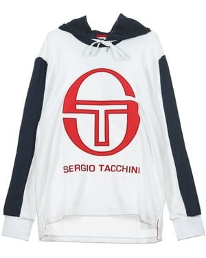 Sergio Tacchini Imagen De Sudadera Con Capucha Para Hombre - Blanco