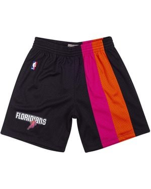 Mitchell & Ness Basketball Shorts Nba Swingman Shorts Hardwood Classics 2005 Miahea - Red