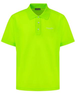 Dior Polo Fluo Cotton Logate - Verde