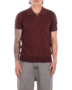 Alpha Studio Polo Au5041B 1009 Polo V M\M Chocolate - Red