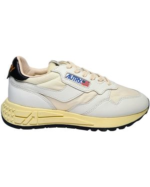 Autry Wwlw_Vn01 Adulte Unisexe Cuir Blanc