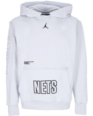 JORDAN NBA Sweat A Capuche Pour Hommes Nba Courtside Statement Edition Sweat A Capuche En Polaire Bronet - Blanc