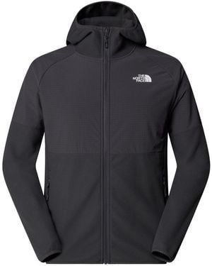 The North Face Jackets And Jackets Nf0A89Jju8M1 M Glacier Hw Fz Hd Asphg/Tnfbk - Gray
