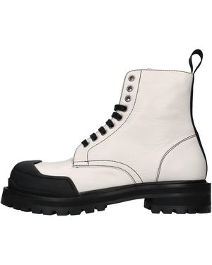 Marni Boots Cream - Black