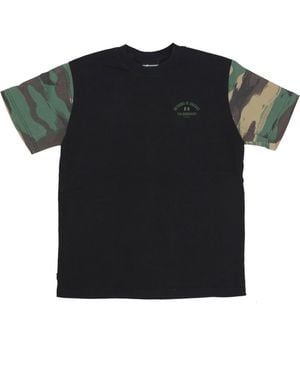 The Hundreds Washed Camo Tee T-Shirt - Black