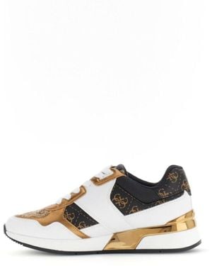 Guess Damen Sneaker Flf. Fal12 Mickay Beibr - Weiß