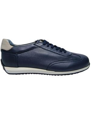 Pollini Pb15042G9Avie750 Schwarzes Leder - Blau