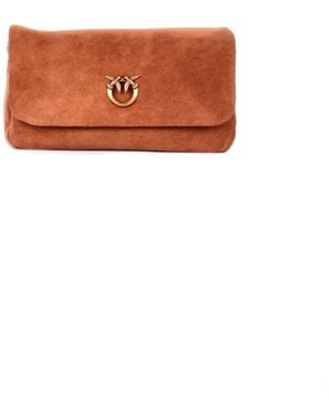 Pinko Handbag 106178A0F6 L17Q Click Soft Baguette Handle - Brown