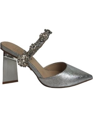 Twentyfourhaitch Sh80Arg Slingback - Metallic