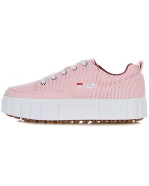Fila Frauen Low Shoe Sandblast R Wmn Blushing Braut - Pink