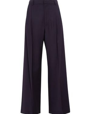 Tela Pants Technical Wool - Blue