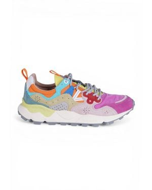 Flower Mountain Sneakers - Pink