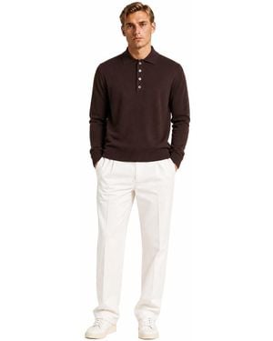 Alpha Studio Camiseta Y Polo - Marrón