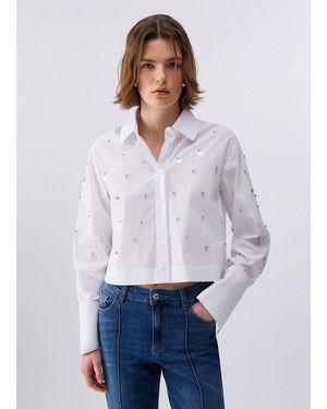 Liu Jo Camiseta Wa6173-T039A - Blanco