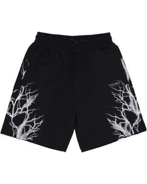 Phobia Shorts Reflective Lightning Shorts - Black