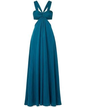 retroféte Kleider Blau