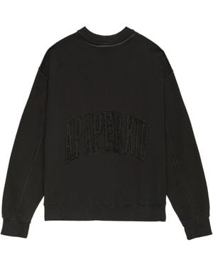 A PAPER KID Sweatshirt Avec Logo - Noir