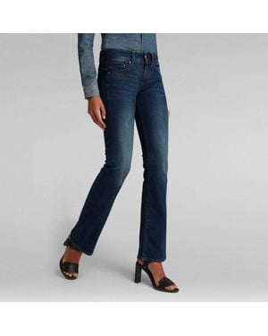 G-Star Mujer D01896 6553 L.32 Corte De Arranque 89 Dk Envejecido - Azul