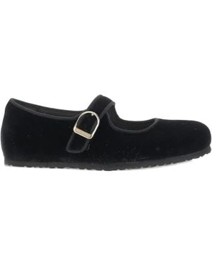 Birkenstock Slippers Voor - Zwart