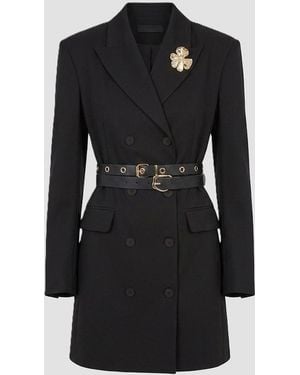 GAUDI Double-Breasted Dress - Black
