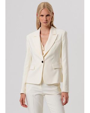 Fracomina Single-Breasted Jacket Butter - Natural