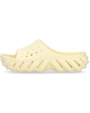 Crocs™ Pantuflas Echo Slide Para Hombre - Amarillo