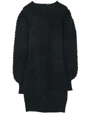 Silvian Heach Knitted Dress - Blue