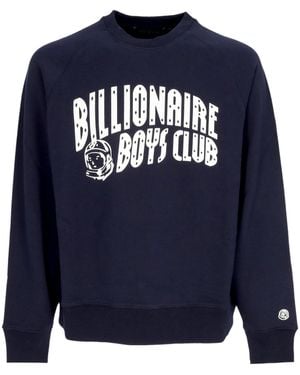 BBCICECREAM Leger Crewneck Homme Arch Logo Crewneck Marine - Bleu