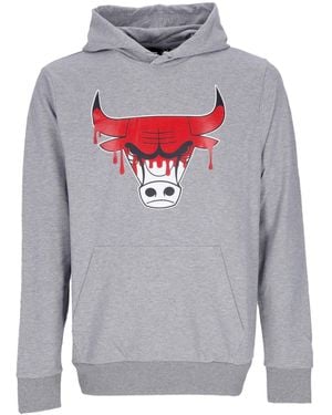 KTZ Lightweight Hoodie Nba Drip Logo Hoodie Chibul - Gray