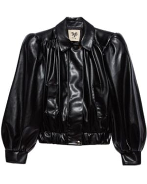 Aniye By Bomber Crop Cutting - Black