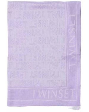 Twinset Scarf Donna Viola - Purple