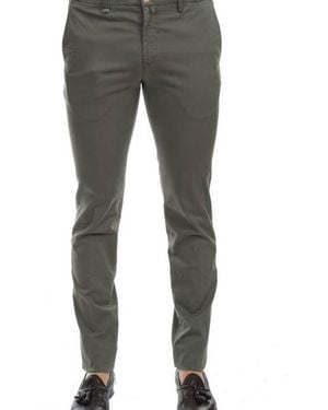 Barbati Super Slanke Broek; Katoen U Antony 571/162 Mili - Grijs