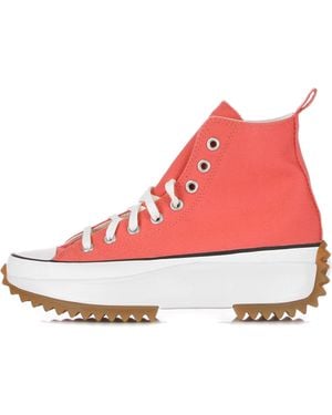 Converse Run Star Hike High Shoe - Red