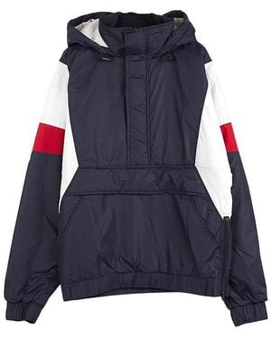 Urban Classics 3 Tone Pull Over Jacket - Blue