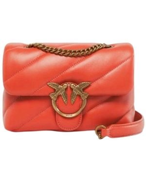 Pinko Sacs A Epaulettes Femme - Rouge