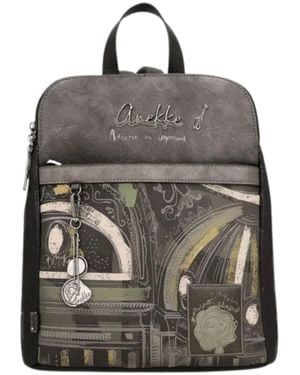 ANEKKE Rucksack Netz - Grau