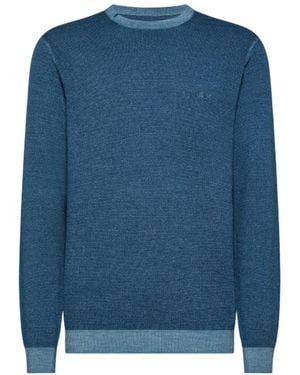 Sun 68 Hoodie - Blauw