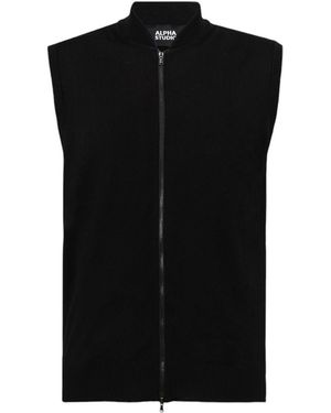 Alpha Studio Sweater Au-7027D 1004 Nero - Black