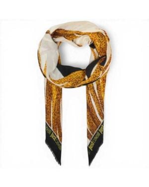 Just Cavalli Pashmina Jc Print Seasonal - Metallic