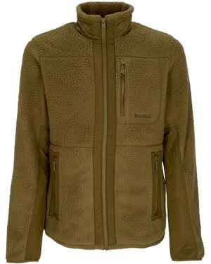 Timberland Fleece Jacket Mm Sherpa Fleece Jacket - Green