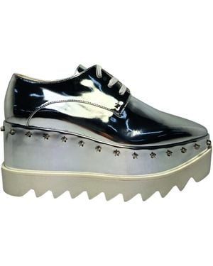 Stella McCartney Zapatos Para Mujeres Elyse Espejo Plata - Azul